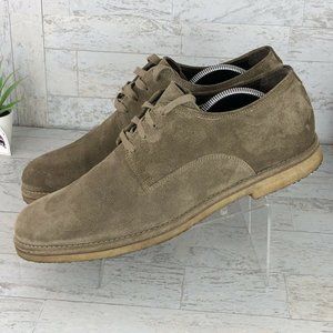 Allen Edmonds Shoes Southside Seude Plain Toe Blucher crepe Soles MENS 11.5 M